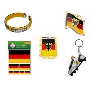 Germany Flag Soccer Football Sport Gift Set of 5